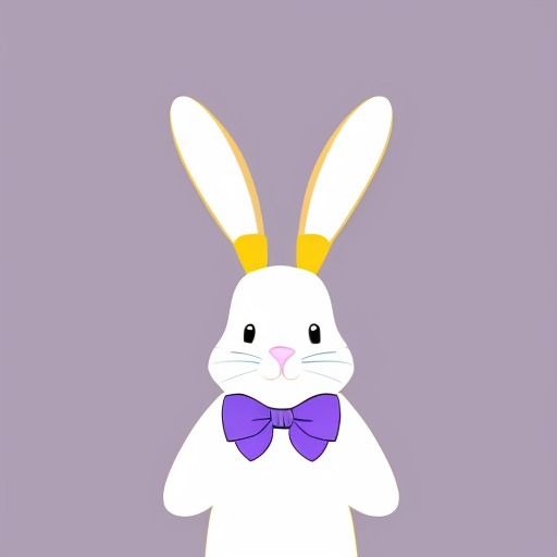 Purple and white Easter bunny headband top hat headband with gold