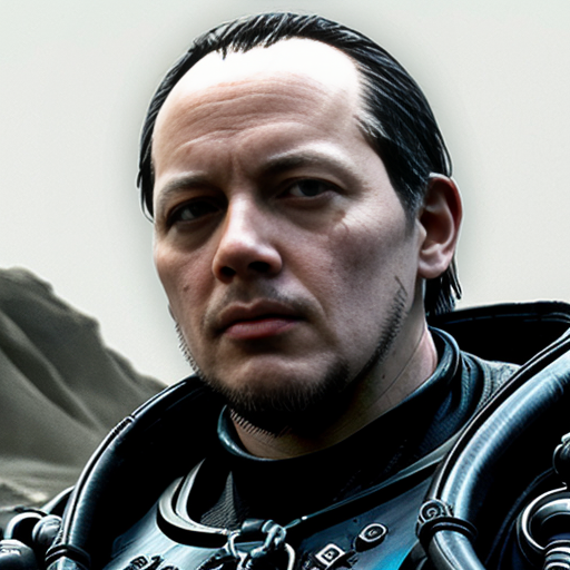 death stranding body by  Geof Darrow realistic detailed