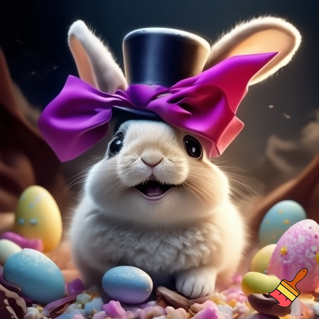 Wonka Easter bunny is hat top hat bunny ears bunny headband, bunny ears headband