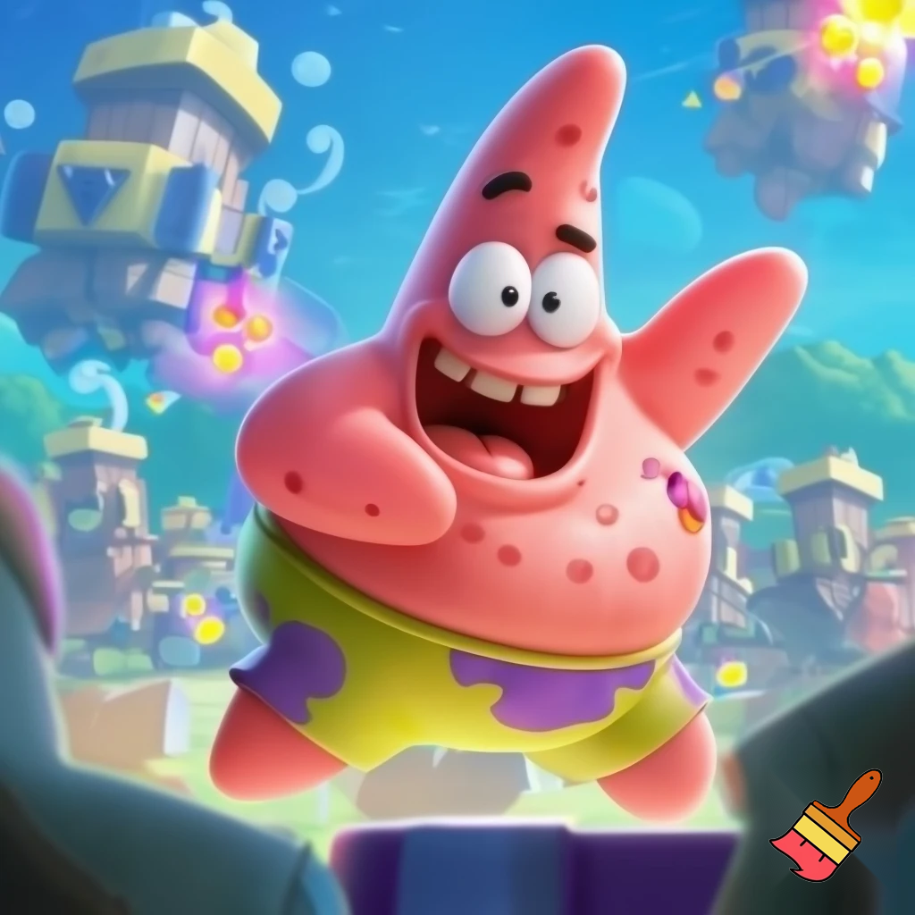 patrick star gooning in clash royale
