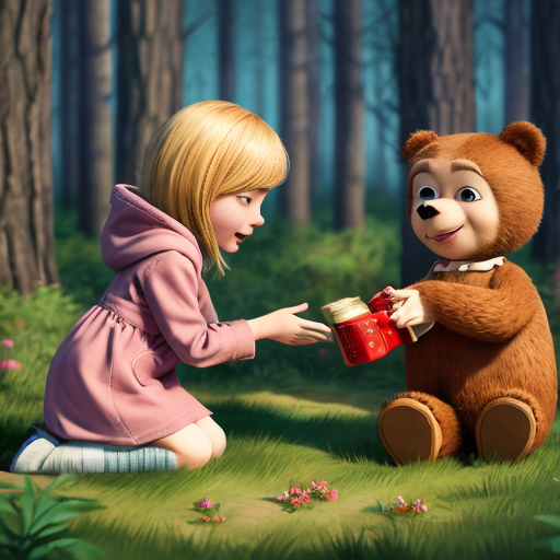 Masha And The Bear Forest