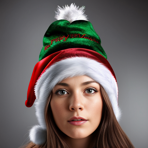 Christmas wizard hat