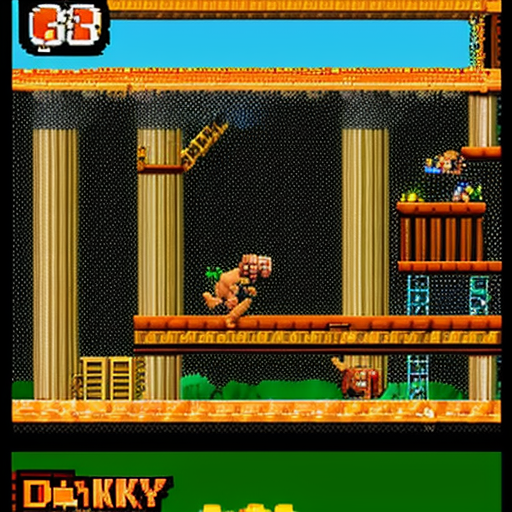 1981 donkey Kong game