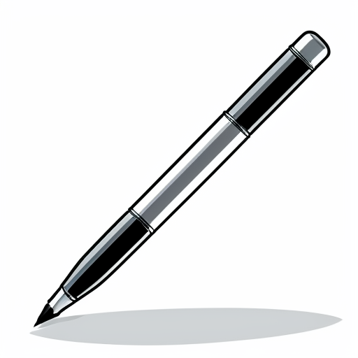 A pen as a sword, logo