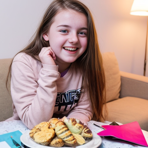 Make a photo of a rich, spoilt teenage year old girl