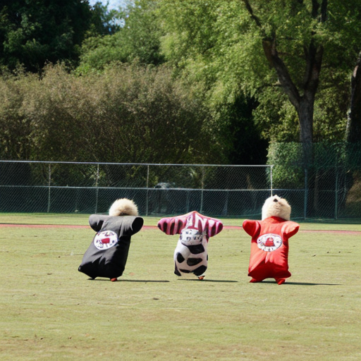Animals Sack Race