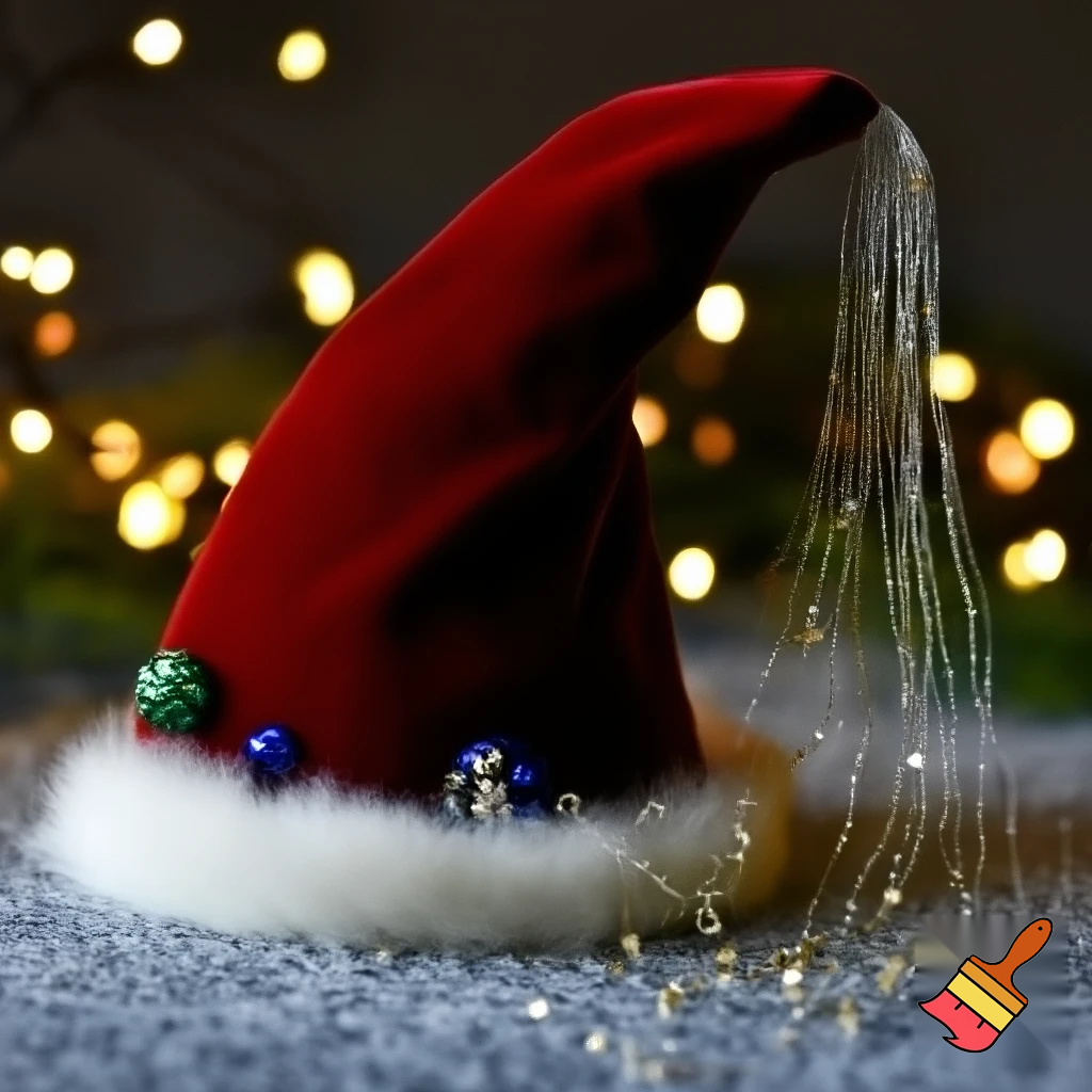 A wizard Christmas hat
