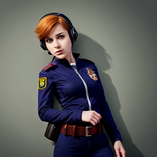 Fairly OddParents girl wearing spy uniform