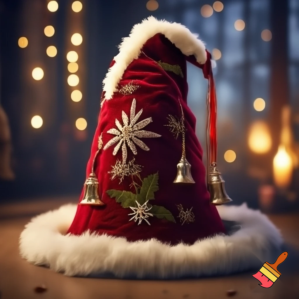 Christmas wizard hat