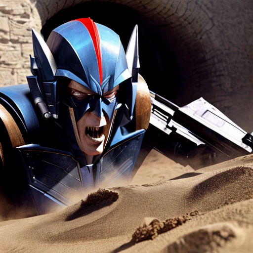 Starscream getting shot by megatron and then buried by megatron 