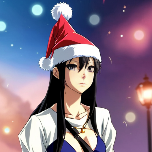 Christmas wizard hat