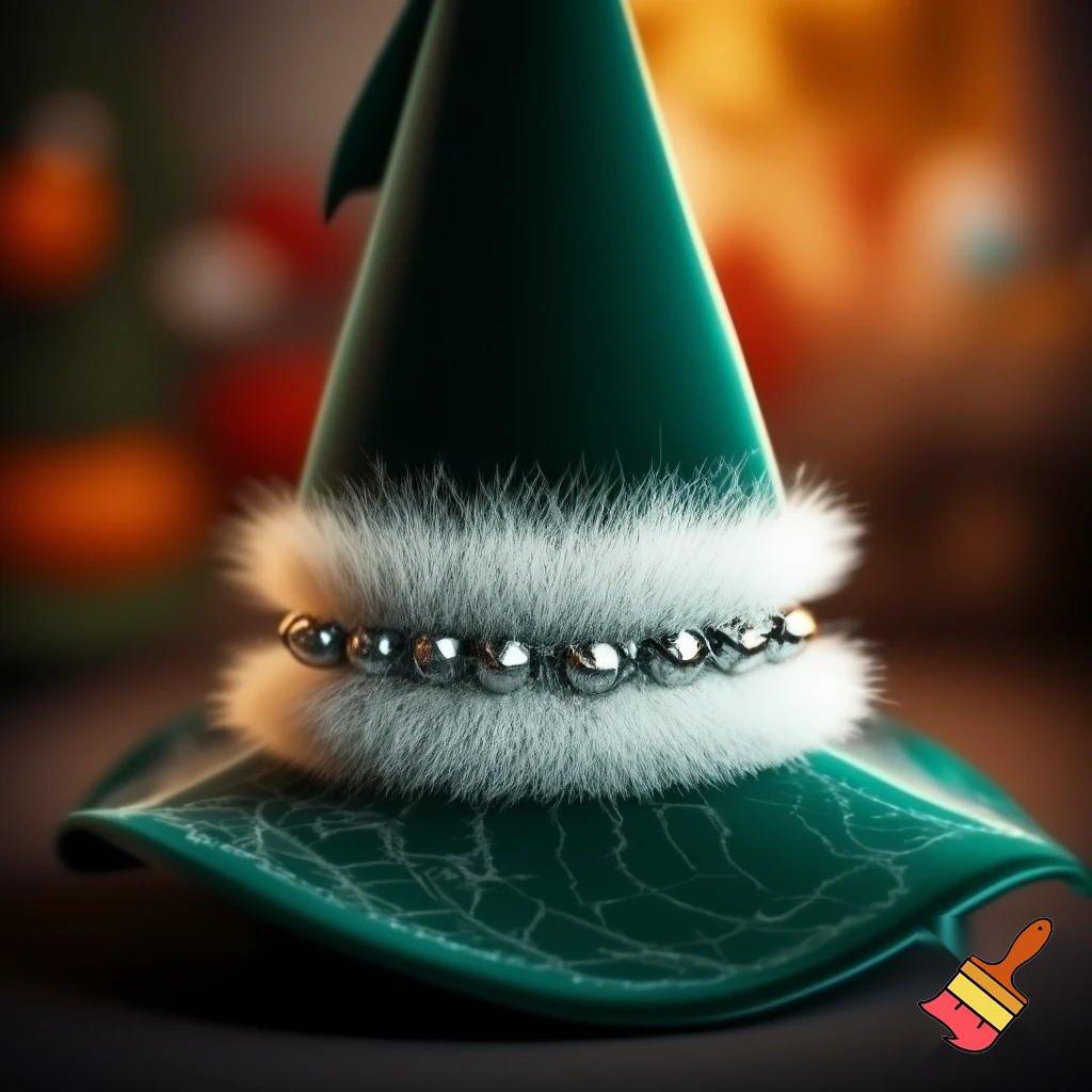 Christmas wizard hat
