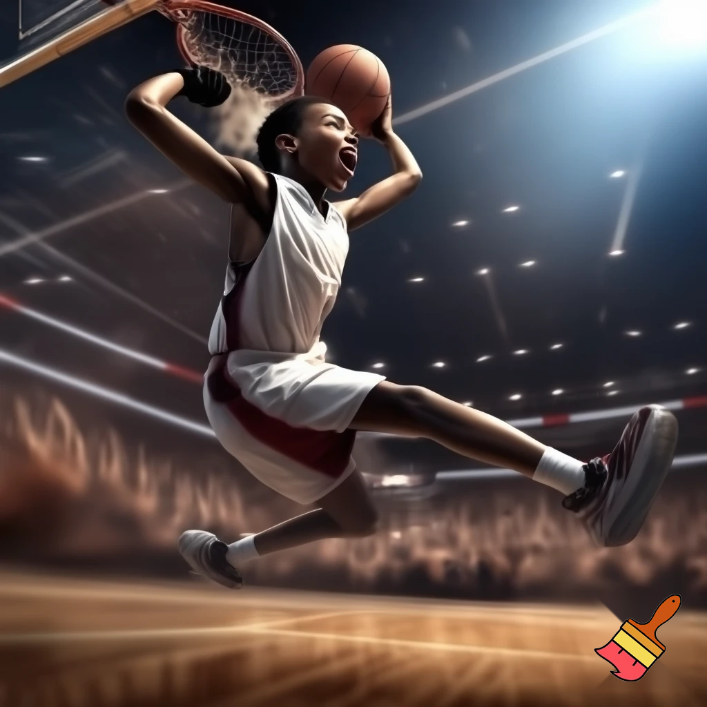 You're describing a classic, exciting sports moment perfect for AI image generation: a detailed, 14-year-old Black basketball player in a white "Bullard" jersey sinking the winning three-pointer! While there's no single real person matching all those specific details (age, race, team name, game-winner), AI tools like Midjourney, DALL-E 3 (in Bing Image Creator), or Stable Diffusion (via sites like Leonardo.Ai) can create this vivid scene for you by inputting prompts like "Highly detailed AI art of a 14-year-old Black basketball player in a white Bullard jersey hitting a game-winning three-pointer, dynamic action shot, crowd cheering
