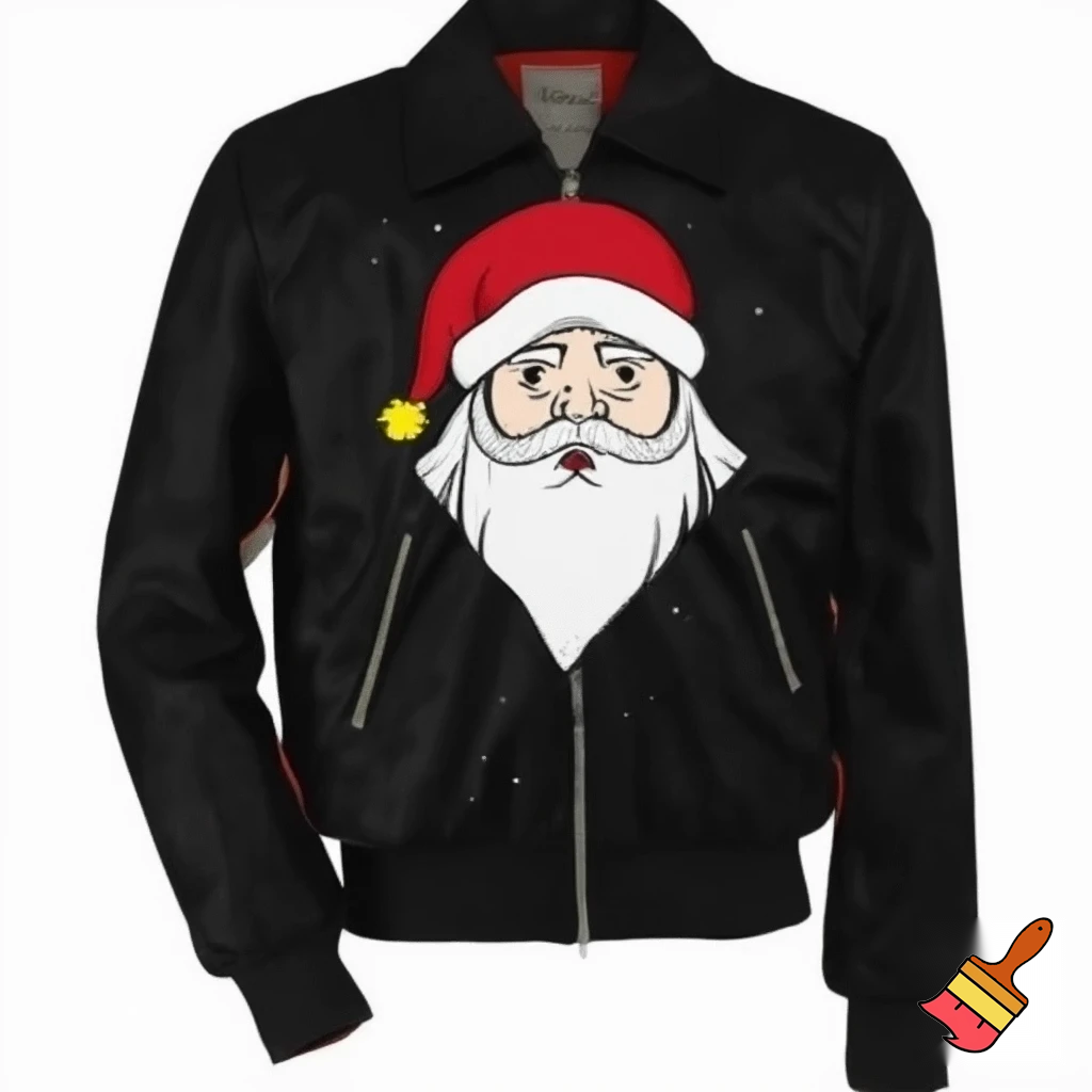 A wizard jacket Christmas jacket Santa Claus wizard