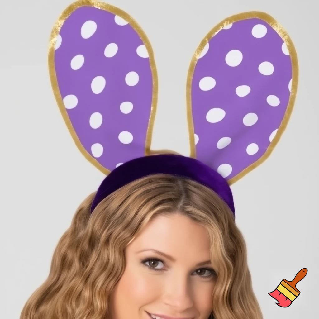 Easter top hat headband Easter bunny headband, purple and white with gold Easter top hat headband and fabric velvet and fabric velvet top head headband top hat headband