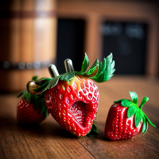 Steampunk strawberry 