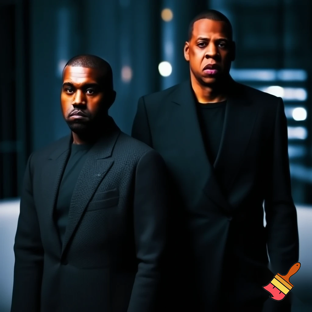 Generate a image of the 2 rappers that made the song called Otis 