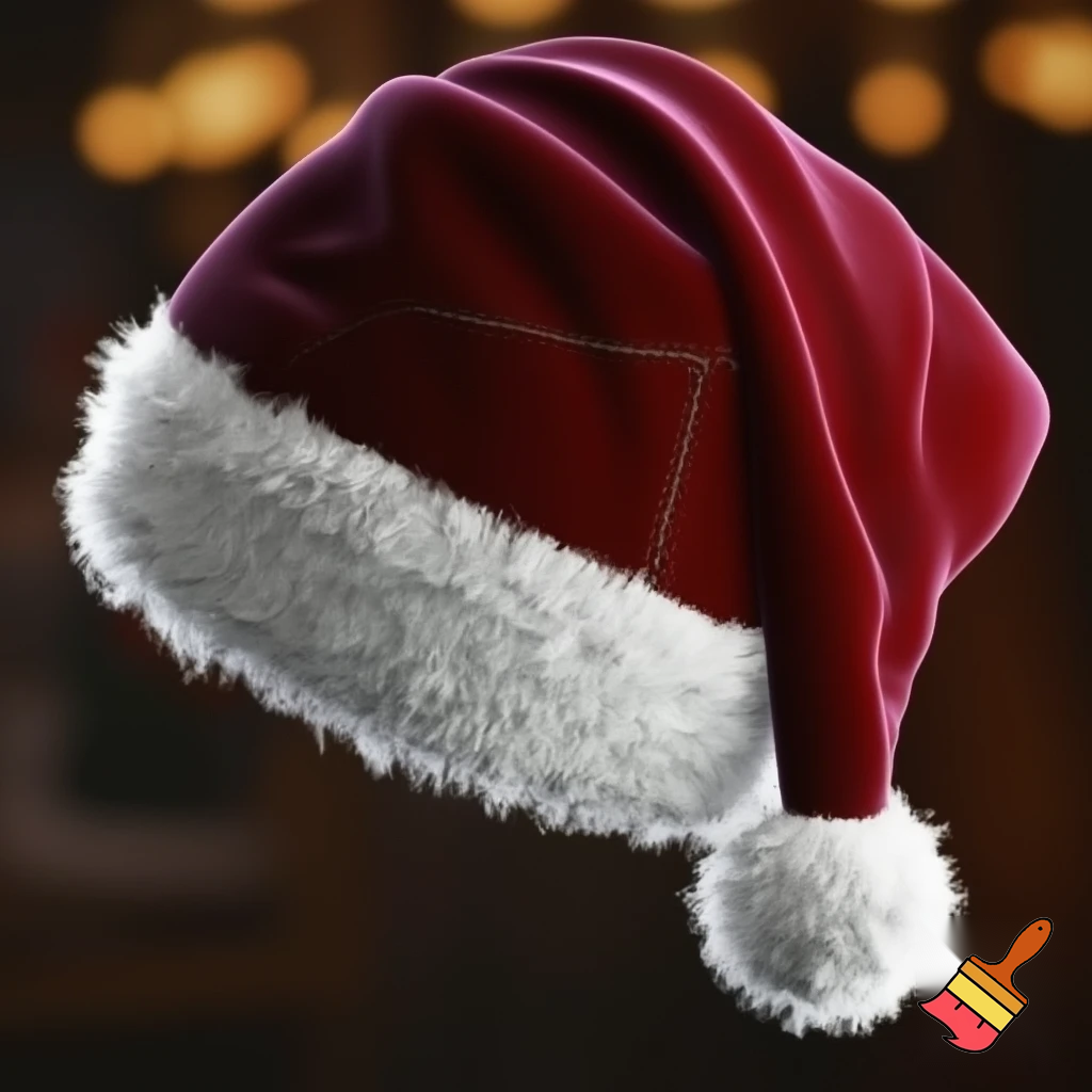 A wizard Christmas hat read the correct colour
