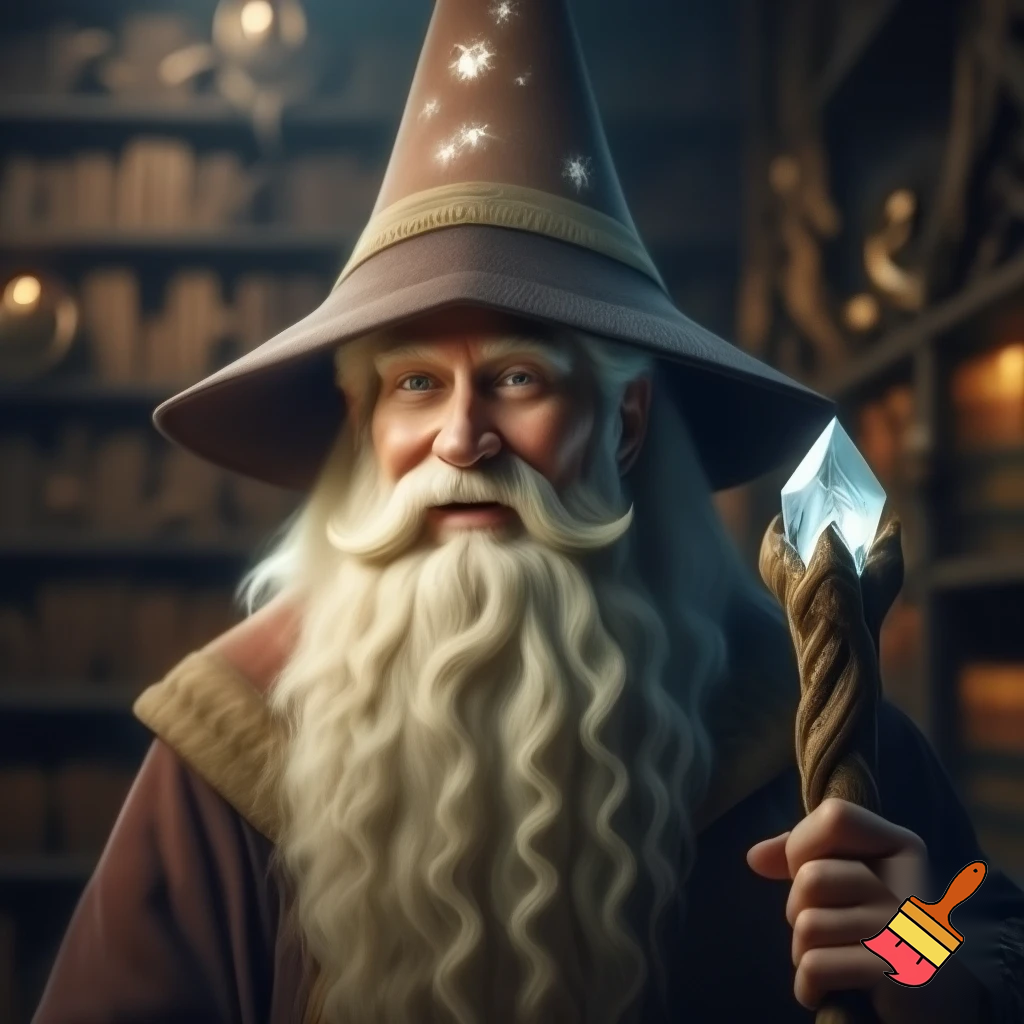 Santa Claus wizard hat
