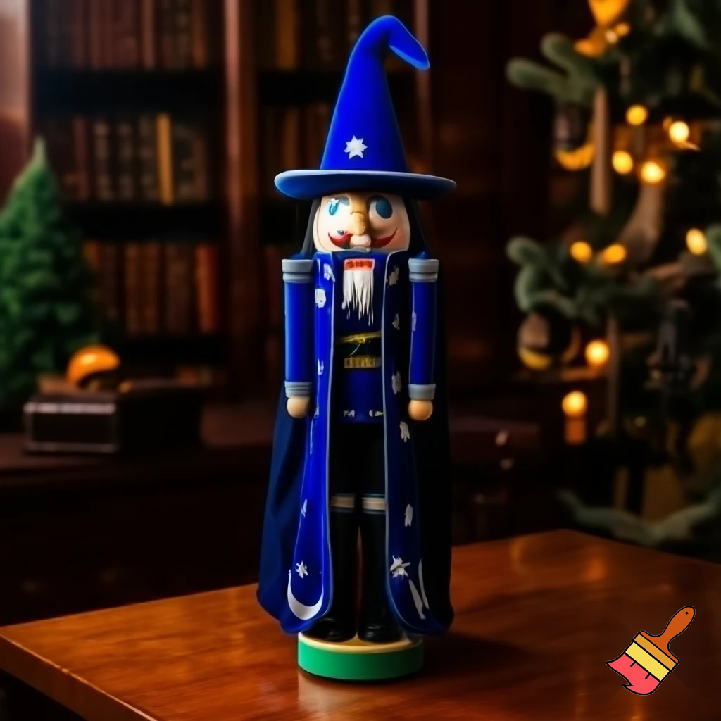 Wizard nutcracker Christmas wizard Nutcracker
