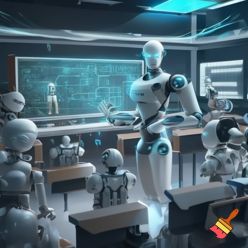 robot classroom
