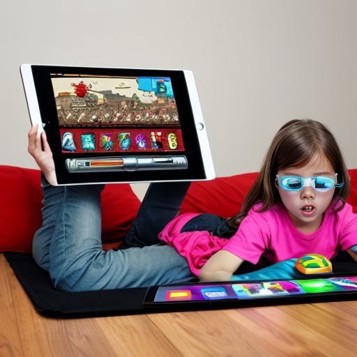 No more watch the TV, too much playing games on ipad!