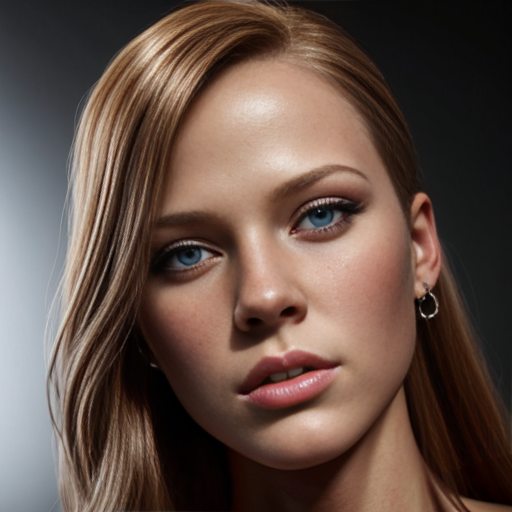 A model who’s female 