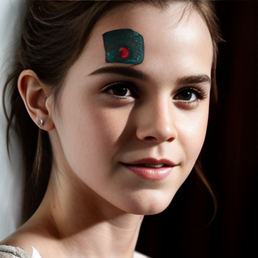 Beautiful Hollywood actress Emma Watson, big busoms, prominent nubbins, 