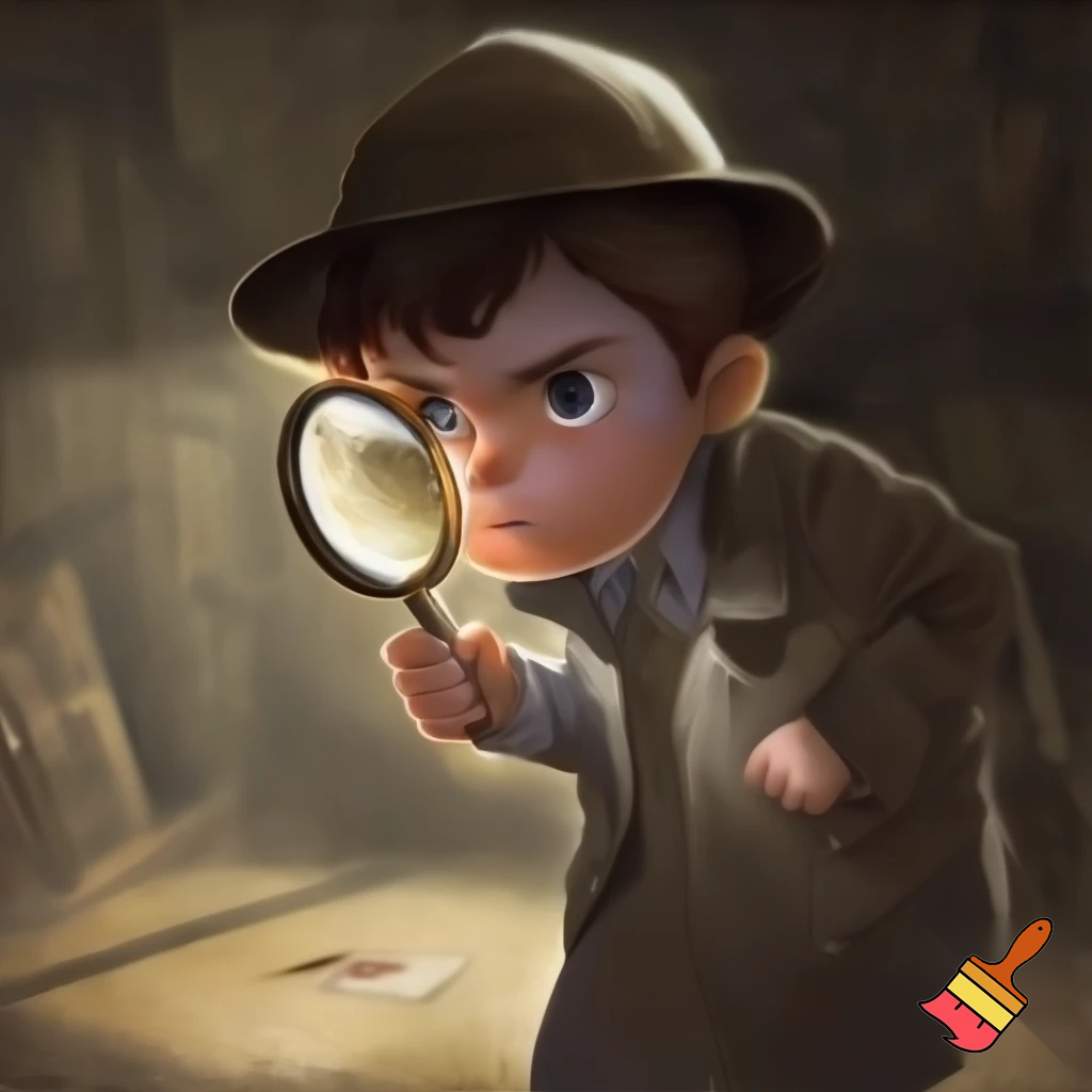A boy that wants to be a detective when he’s older
