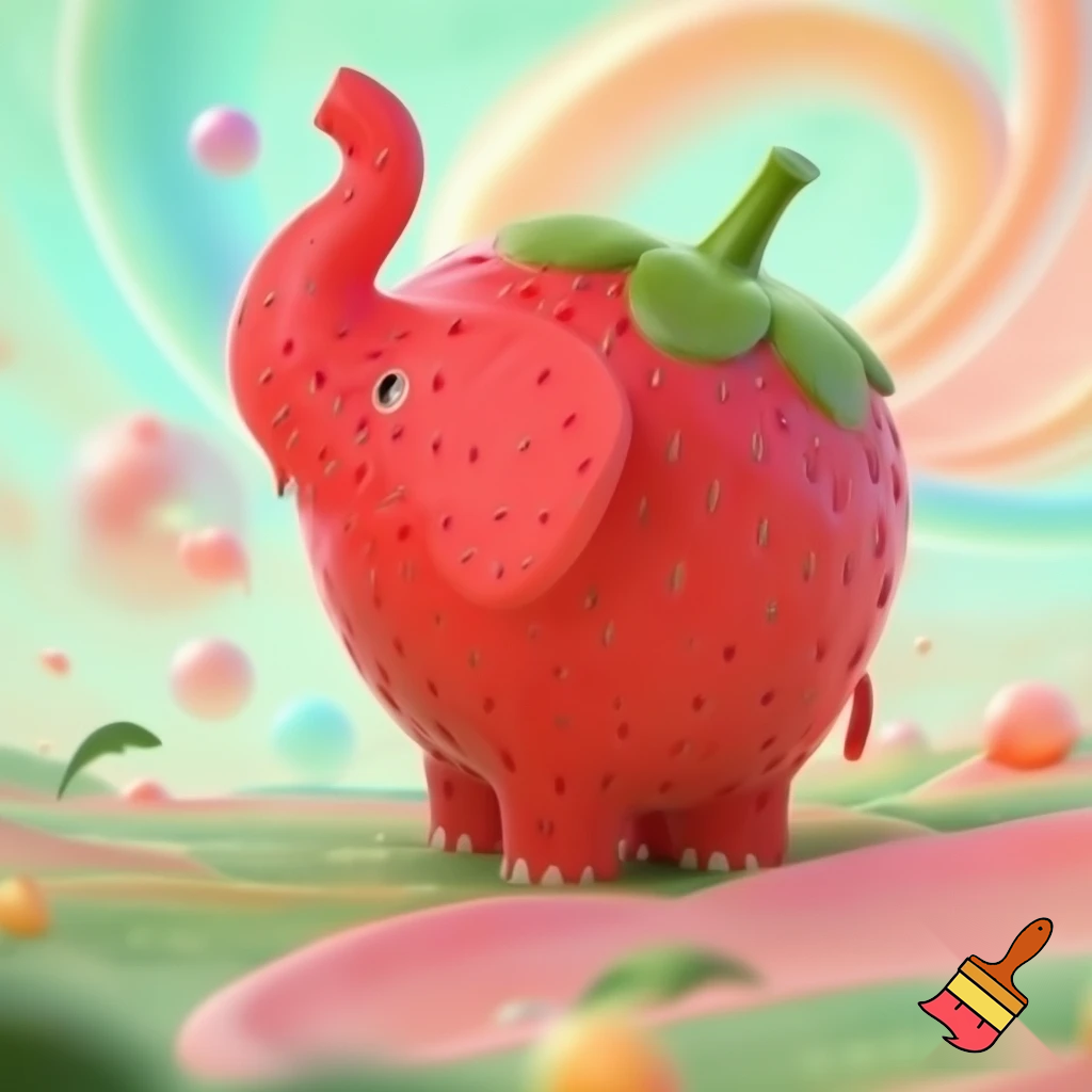 strawberry elephant from steal a brainrot