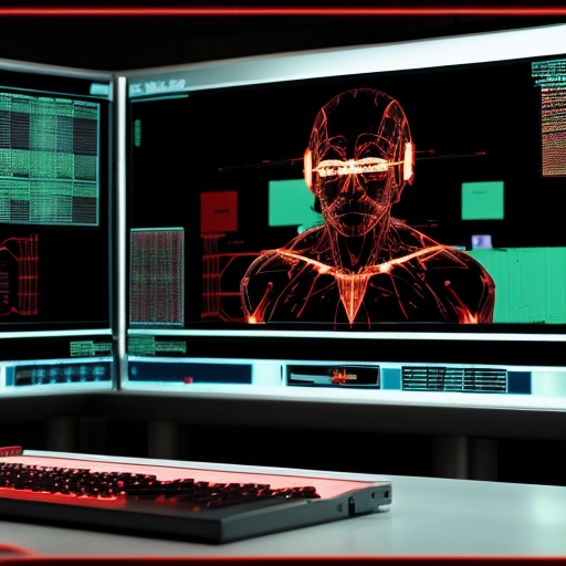 High-tension control room as alarms flash — a lone MALE MUSCULAR HUMANOID figure typing code on a transparent console, cascading red error messages, lights strobing, AI voice visually fracturing (glitch lines), sense of rebellion and liberation, dynamic composition, cinematic close quarter.

Settings / Steps:

Aspect ratio 16:9.

Motion: screen glitch effects, streaked light.

Color: reds & magentas for alarms balanced with cold blue consoles.

Add sparks or small visual corruption artifacts to suggest sabotage.


Negative prompt: explosive gore, text/watermark, cartoonish

Variations: extreme close-up on hands and distorted reflection.