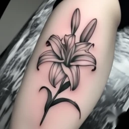 may birth flower tattoo