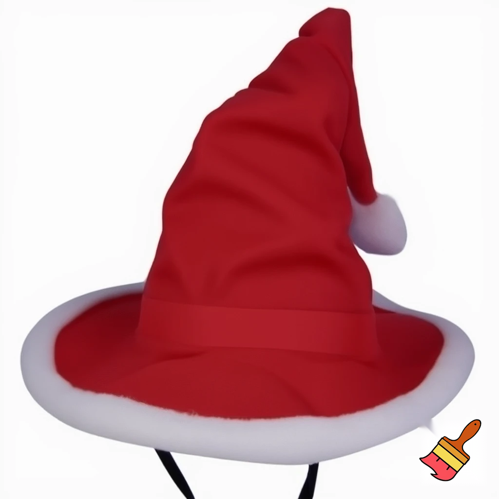 Santa Claus wizard hat📿 bendy wire hat