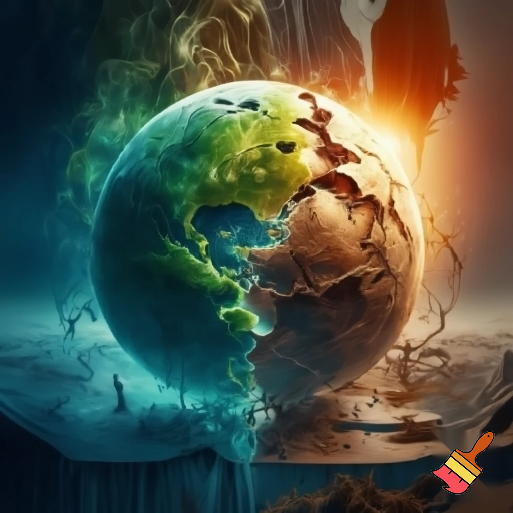 a poster for climate chnage
