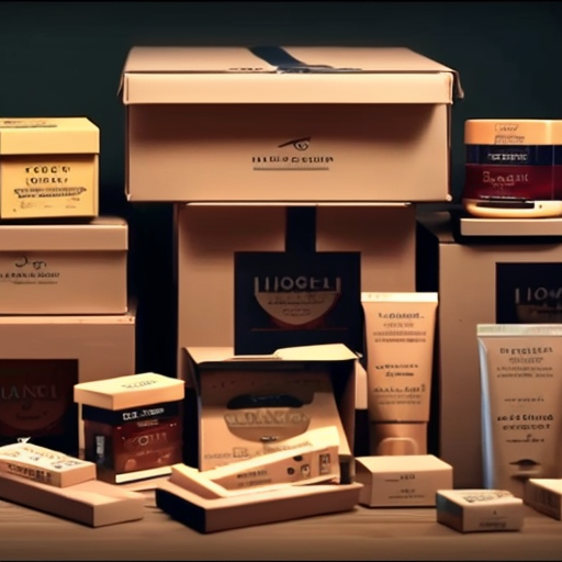 attention-grabbing first 3 seconds: 5 luxury boxes stacked, all opened simultaneously, products rising in slow motion, shock and awe opening, viral hook, 4k