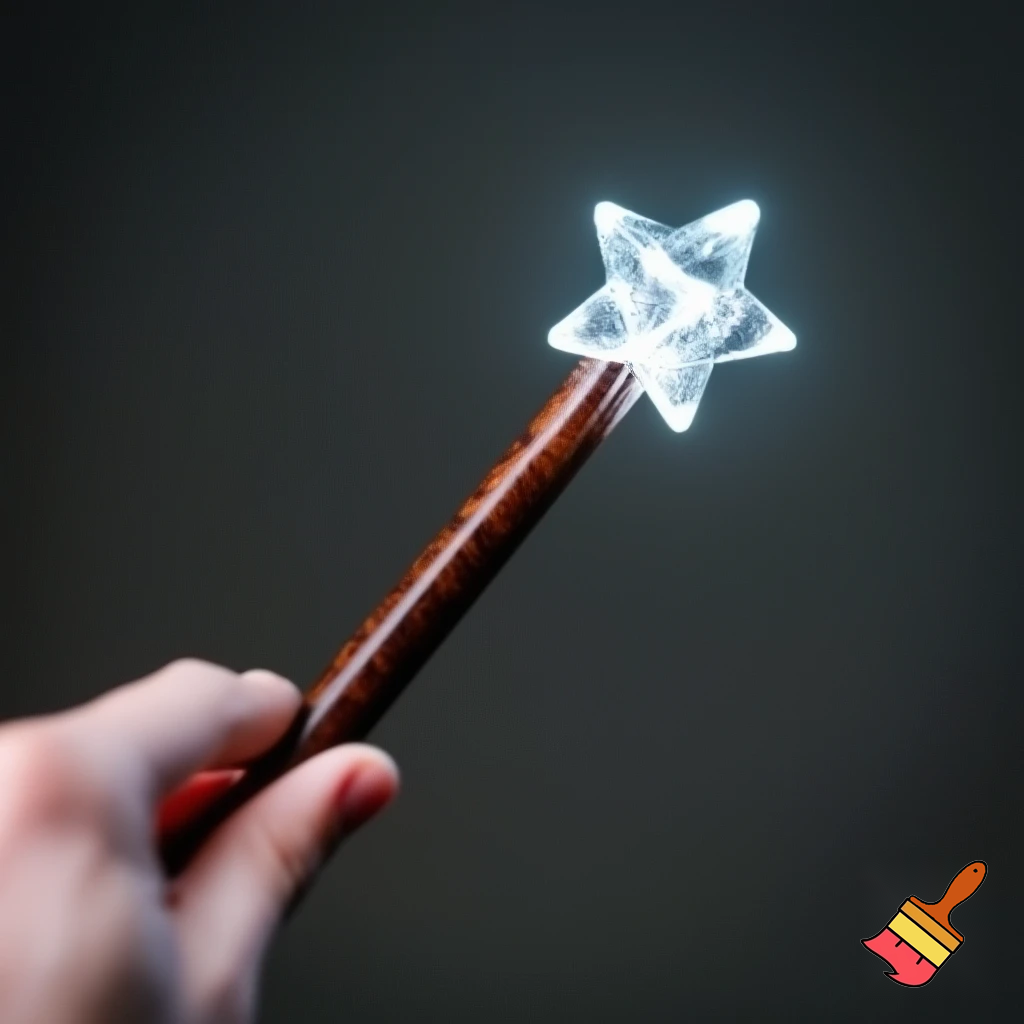Magic star wand⭐️ last week plastic one