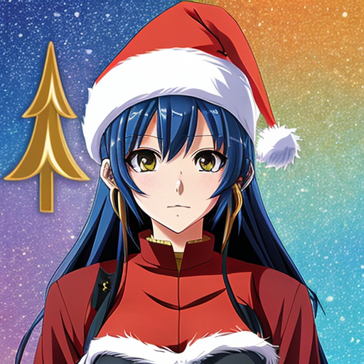 Christmas wizard hat