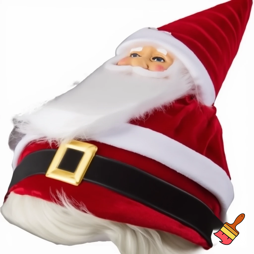 Christmas wizard hat read velvet Santa Claus hat