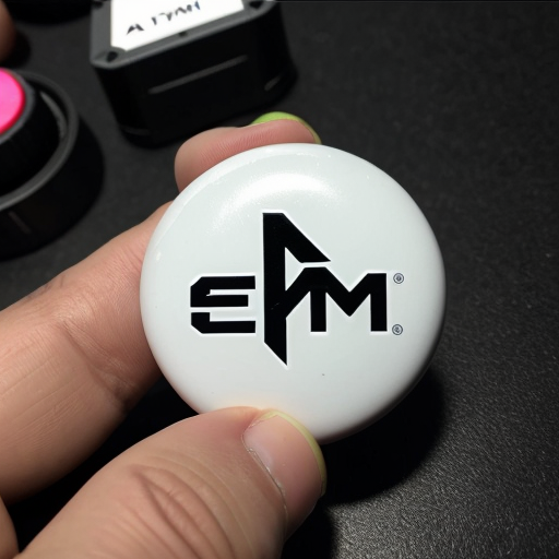 A symol of engineering, airsoft and gaming logo bland no hand just the logo in english