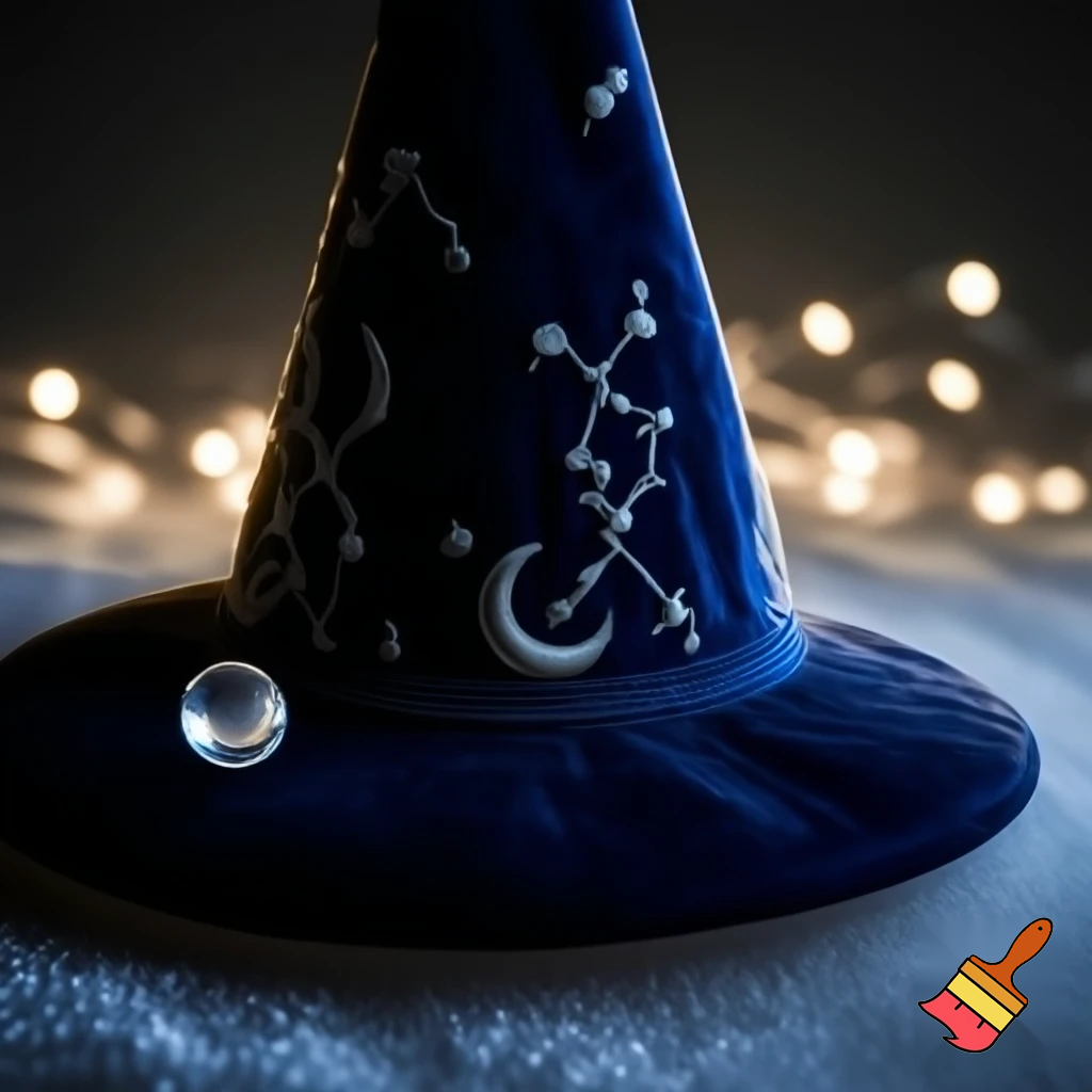 A wizard Christmas hat