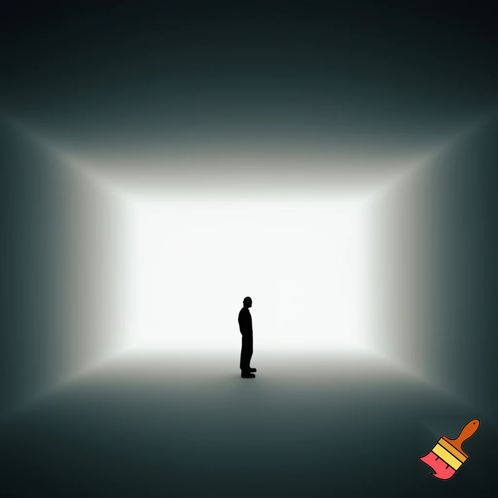 Outside of the simulation 