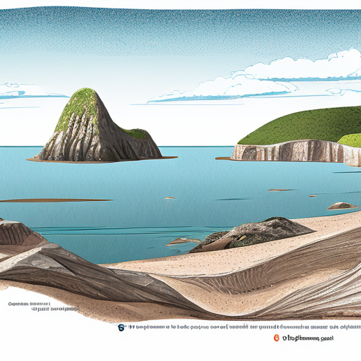 Pour un élève de seconde en TP de SVT, propose une illustration d’un paysage côtier, il y a 250 millions d’années, sans éléments
modernes ni humains. J’attends que l’image soit réaliste et scientifiquement cohérente