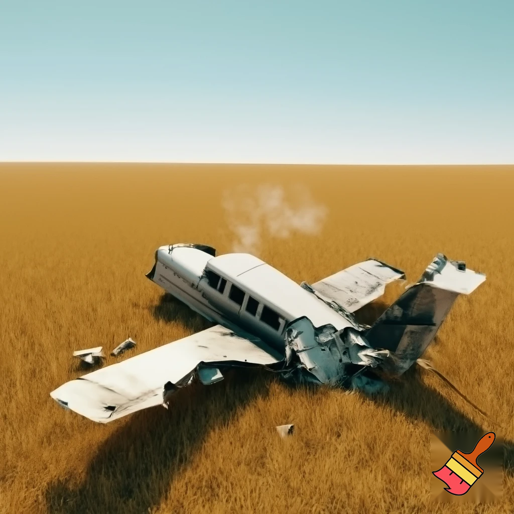 Cessna crash in plain
