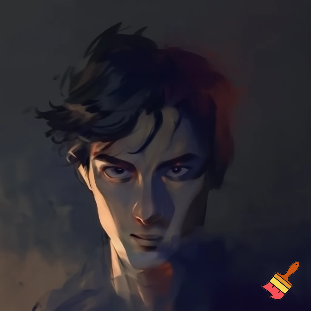 art Adopt a character: a guy with dark hair and dark eyes.