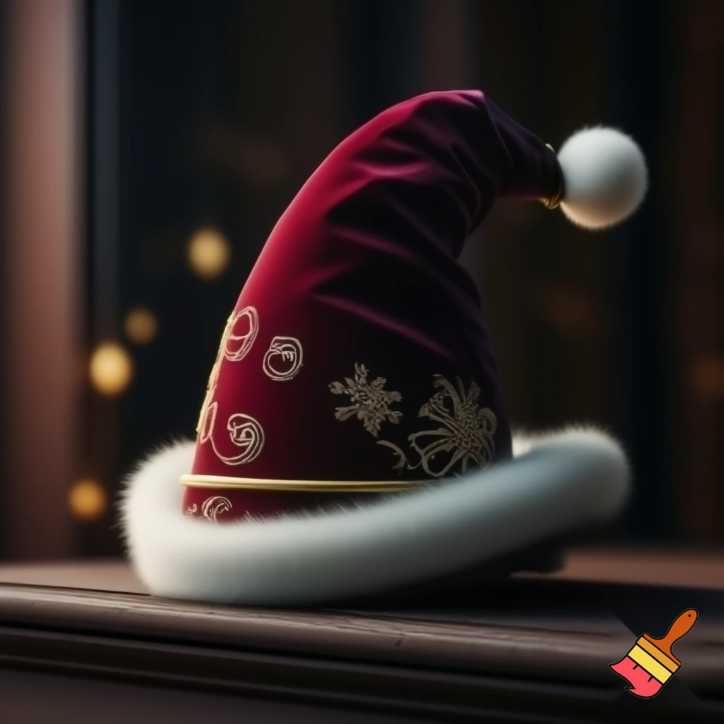 Christmas wizard hat