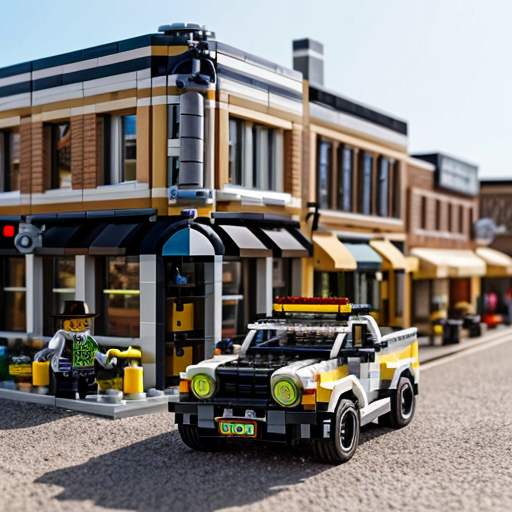 Lego western town