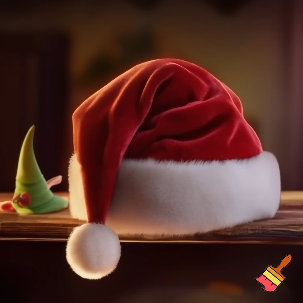 Send a Santa Claus hat over on the shelf hat velvet Alfie elf hat