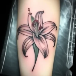 may birth flower tattoo