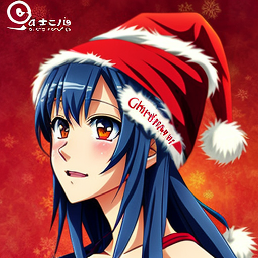 Christmas wizard hat