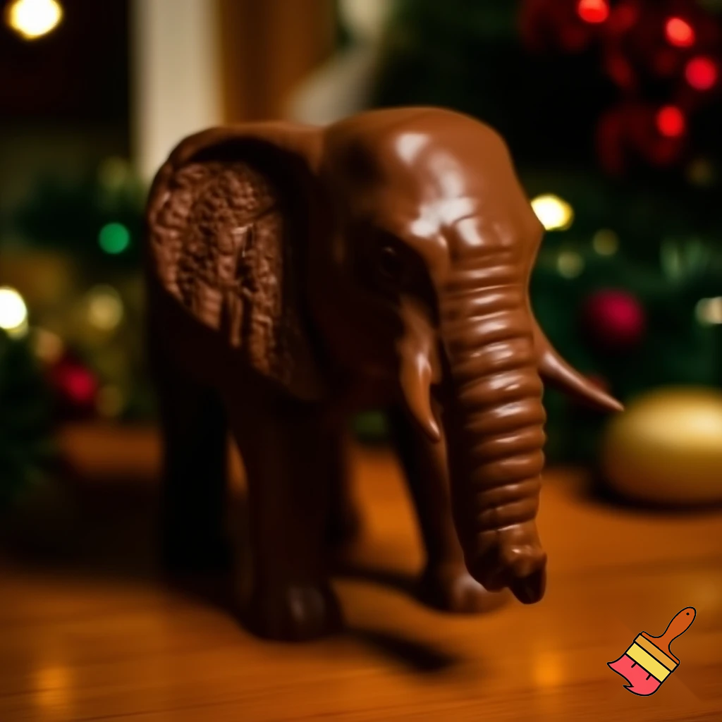 Open calendar, the Alpine calendar calendar, chocolate elephant calendar Christmas Christmas Alvin calendar Christmas chocolate